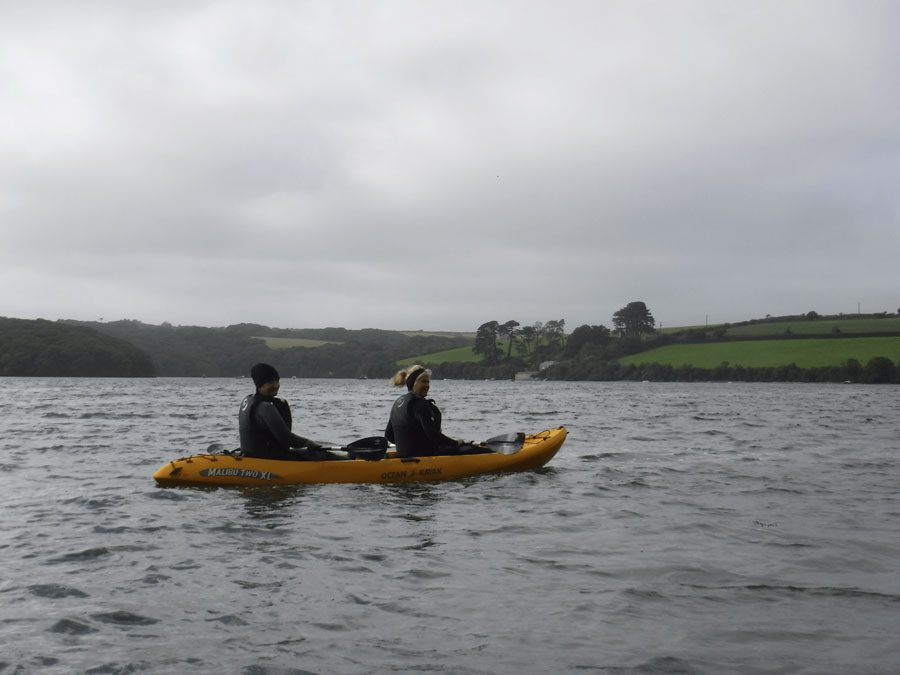 Perfect moments on our ‘works’ trip down the Helford River
